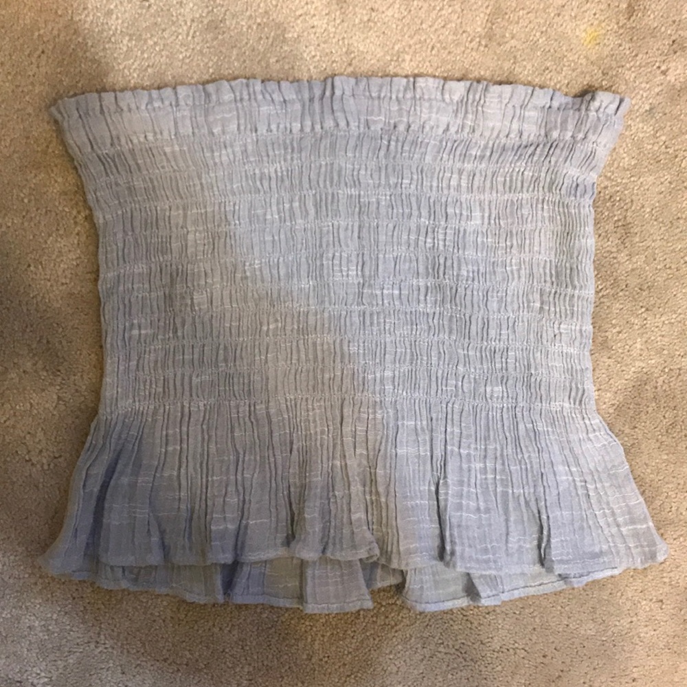 american eagle smocked tube top never worn